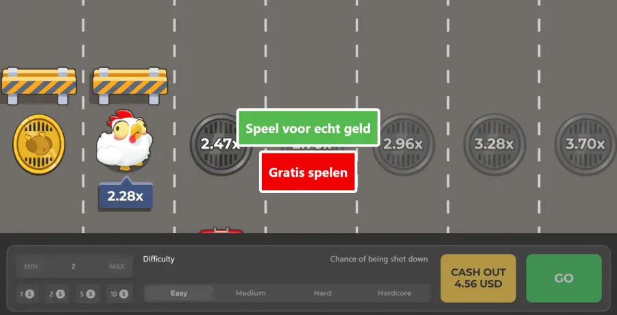 Chicken road mobile game